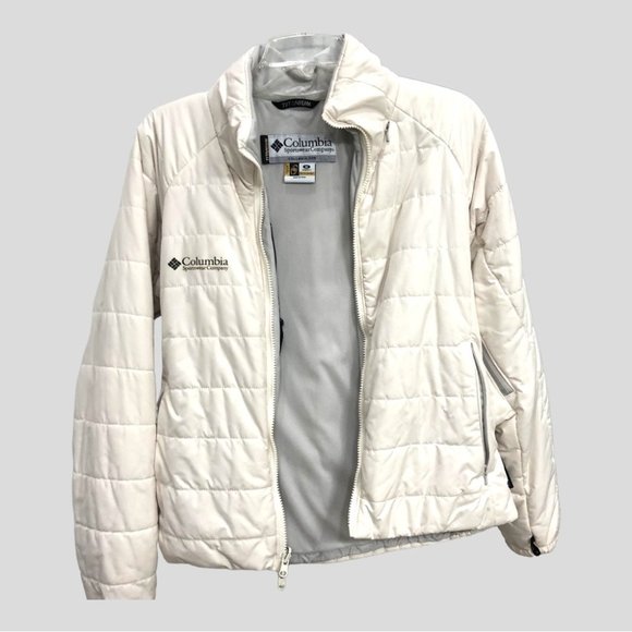 Columbia Interchage Teck Titanium Puffer Jacket Size Medium - Picture 3 of 16